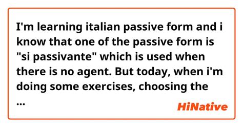 passivello|Learn Italian PASSIVE Form! – LearnAmo